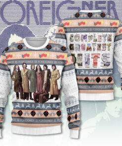 Foreigner ugly sweater WOAHTEE 18