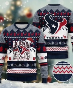 Houston Texans ugly christmas sweater WOAHTEE1124H