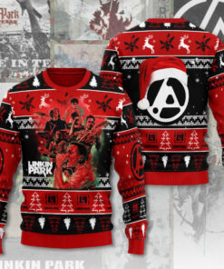 Linkin Park ugly sweater WOAHTEE 10