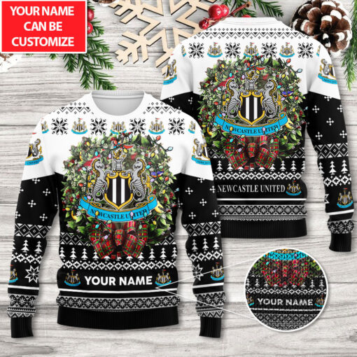 Newcastle United ugly sweater WOAHTEE1124X