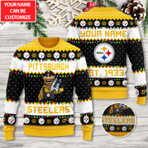 Pittsburgh Steelers ugly sweater WOAHTEE1124J