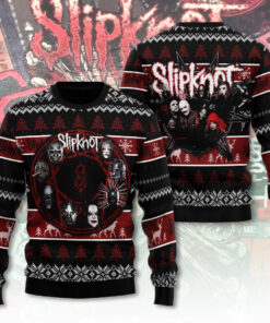 Slipknot ugly christmas sweater WOAHTEE1124U