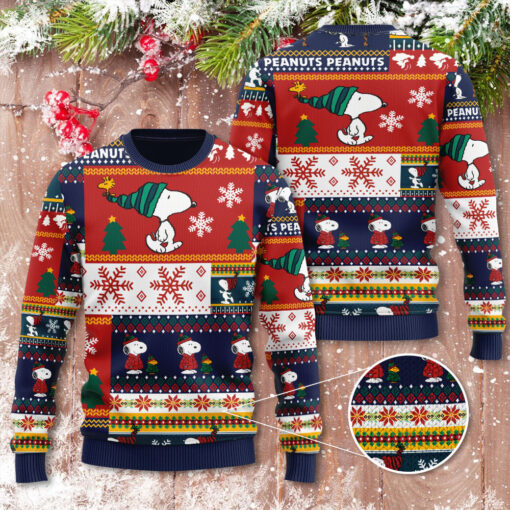 Snoopy ugly christmas sweater WOAHTEE1124O