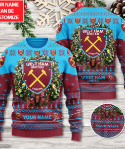 West Ham United FC ugly sweater WOAHTEE 2