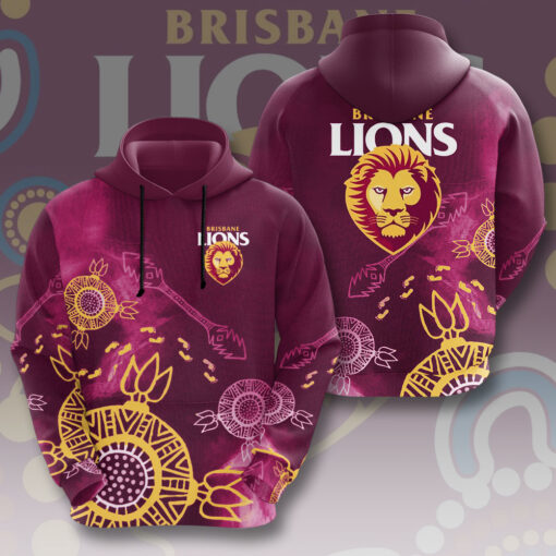 Brisbane Lions Hoodie WOAHTEE 30