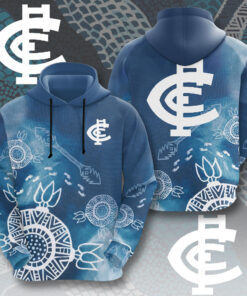 Carlton Football Club Hoodie WOAHTEE 31