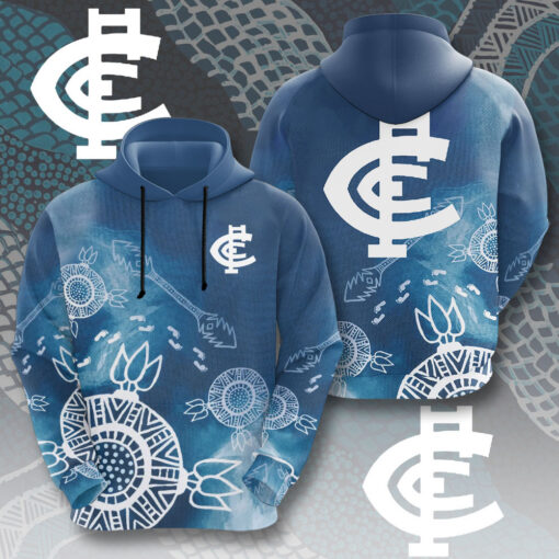 Carlton Football Club Hoodie WOAHTEE 31