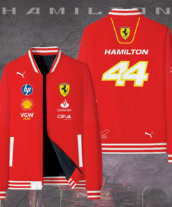 Lewis Hamilton baseball jacket WOAHTEE 46