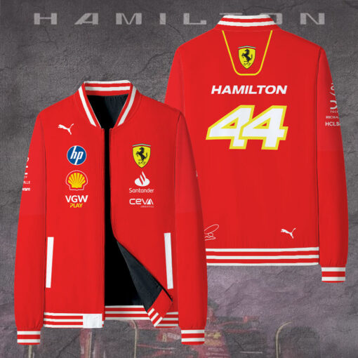 Lewis Hamilton baseball jacket WOAHTEE 46