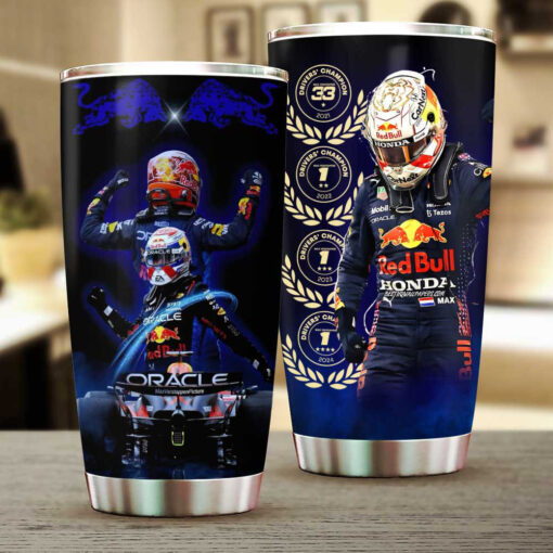 Max Verstappen F1 Tumbler Cup WOAHTEE 33 01