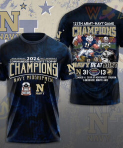 Navy Midshipmen football T shirt WOAHTEE 54