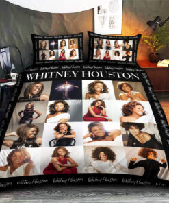 Whitney Houston bedding set duvet cover pillow shams WOAHTEE 39 02