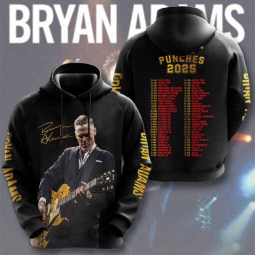 Bryan Adams Hoodie WOAHTEE 82