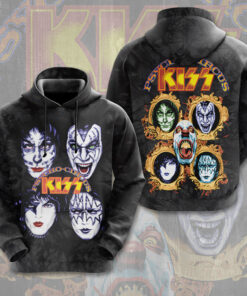 Kiss Band Hoodie WOAHTEE 72