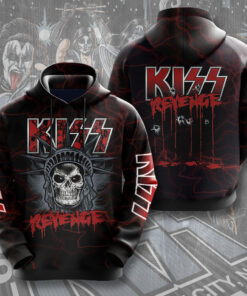 Kiss Band Revenge Hoodie WOAHTEE 81