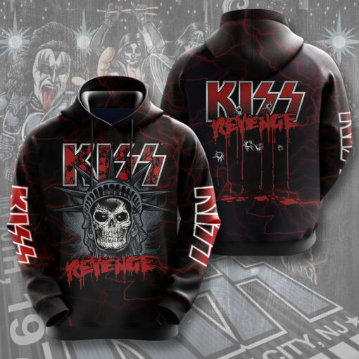 Kiss Band Revenge Hoodie WOAHTEE 81