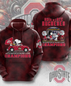 Peanuts x Ohio State Buckeyes Hoodie WOAHTEE 84