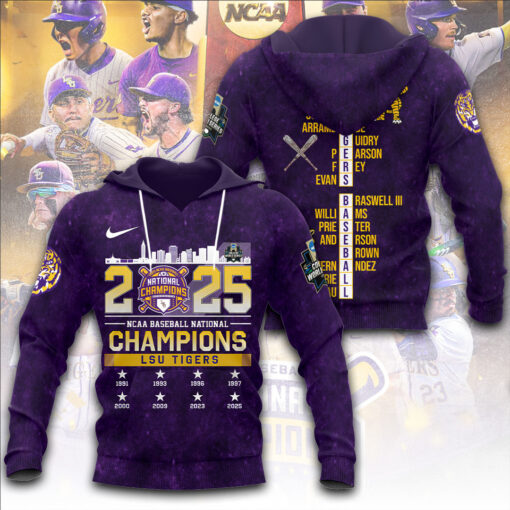 LSU Tigers Hoodie LSUTIGERS062425