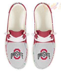 Ohio State Buckeyes Football Dudes Shoes Loafer Shoes