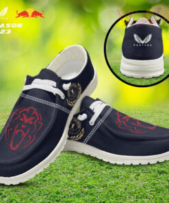 Red Bull Racing Dudes Shoes Loafer Shoes White