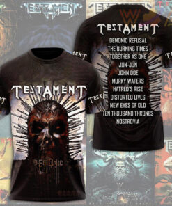 Best sellers Testament Band T shirt 06