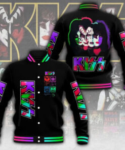 Kiss Band varsity jacket 02