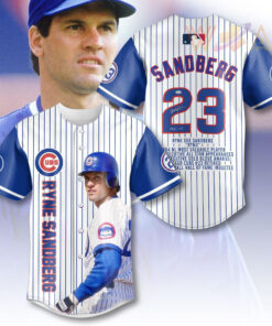 Ryne Sandberg Baseball Jersey 02