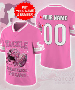 Houston Texans x Breast Cancer Awareness Football Jersey
