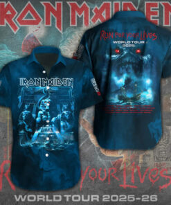 Iron Maiden Short Sleeve Dress Shirt 02