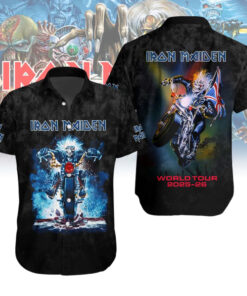 Iron Maiden Short Sleeve Dress Shirt 08
