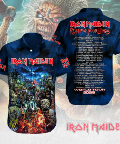 Iron Maiden Short Sleeve Dress Shirt 13