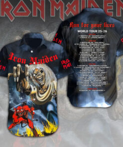 Iron Maiden Short Sleeve Dress Shirt 16
