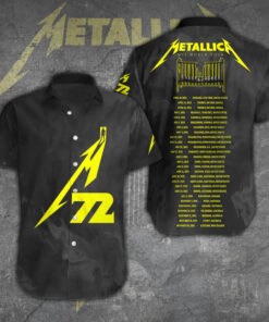 Metallica Short Sleeve Dress Shirt 07