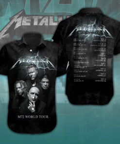 Metallica Short Sleeve Dress Shirt 16