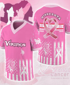 Minnesota Vikings x Breast Cancer Awareness Football Jersey