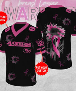 San Francisco 49ers x Breast Cancer Awareness Football Jersey