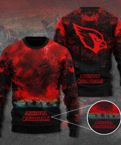 Arizona Cardinals x Stranger Things Ugly Sweater