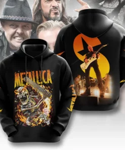 Metallica Hoodie Iconic Style Heavy Metal Spirit