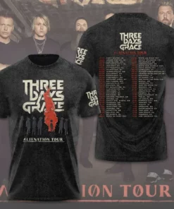 Three Days Grace T shirt 02