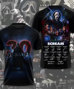 Scream 30th Anniversary T Shirt