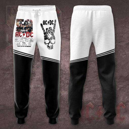 50 years ACDC sweatpant
