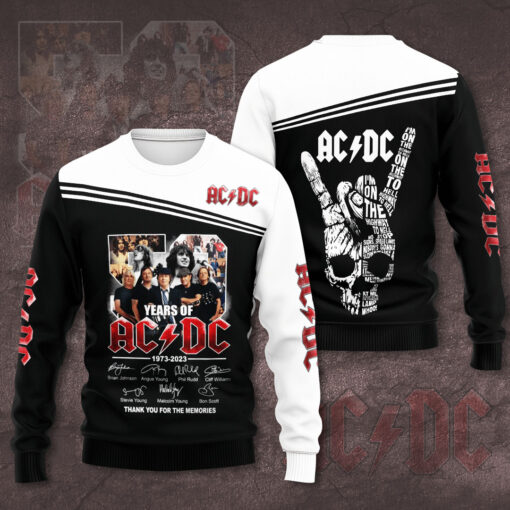 50 years ACDC sweatshirt