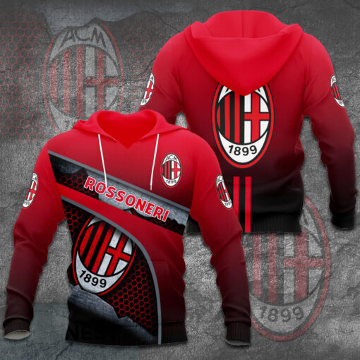 AC Milan 3D hoodie