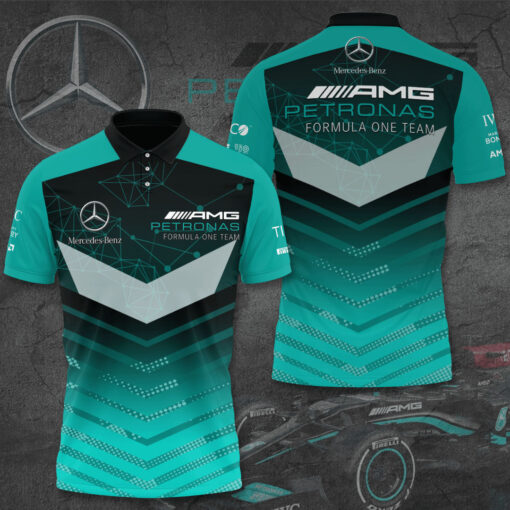 AMG Petronas F1 3D polo shirt