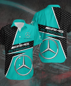 AMG Petronas Mercedes 3D short sleeve dress