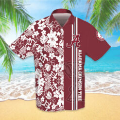 Alabama Crimson Tide 3D Hawaiian Shirt