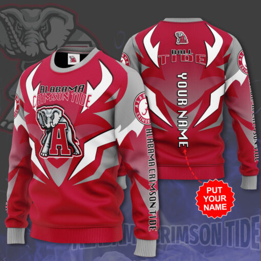 Alabama Crimson Tide 3D Sweatshirt 03