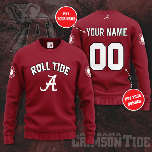 Alabama Crimson Tide 3D Sweatshirt 07