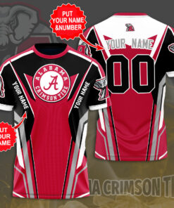 Alabama Crimson Tide 3D T shirt 03