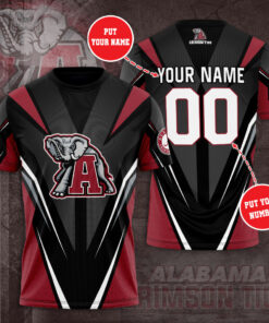 Alabama Crimson Tide 3D T shirt 05
